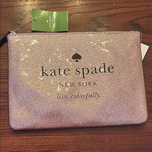 Kate Spade Sparkling Pink Wristlet